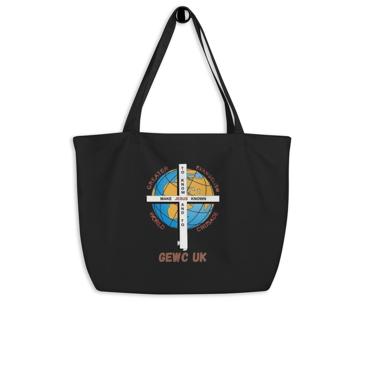 GEWC UK Large organic tote bag