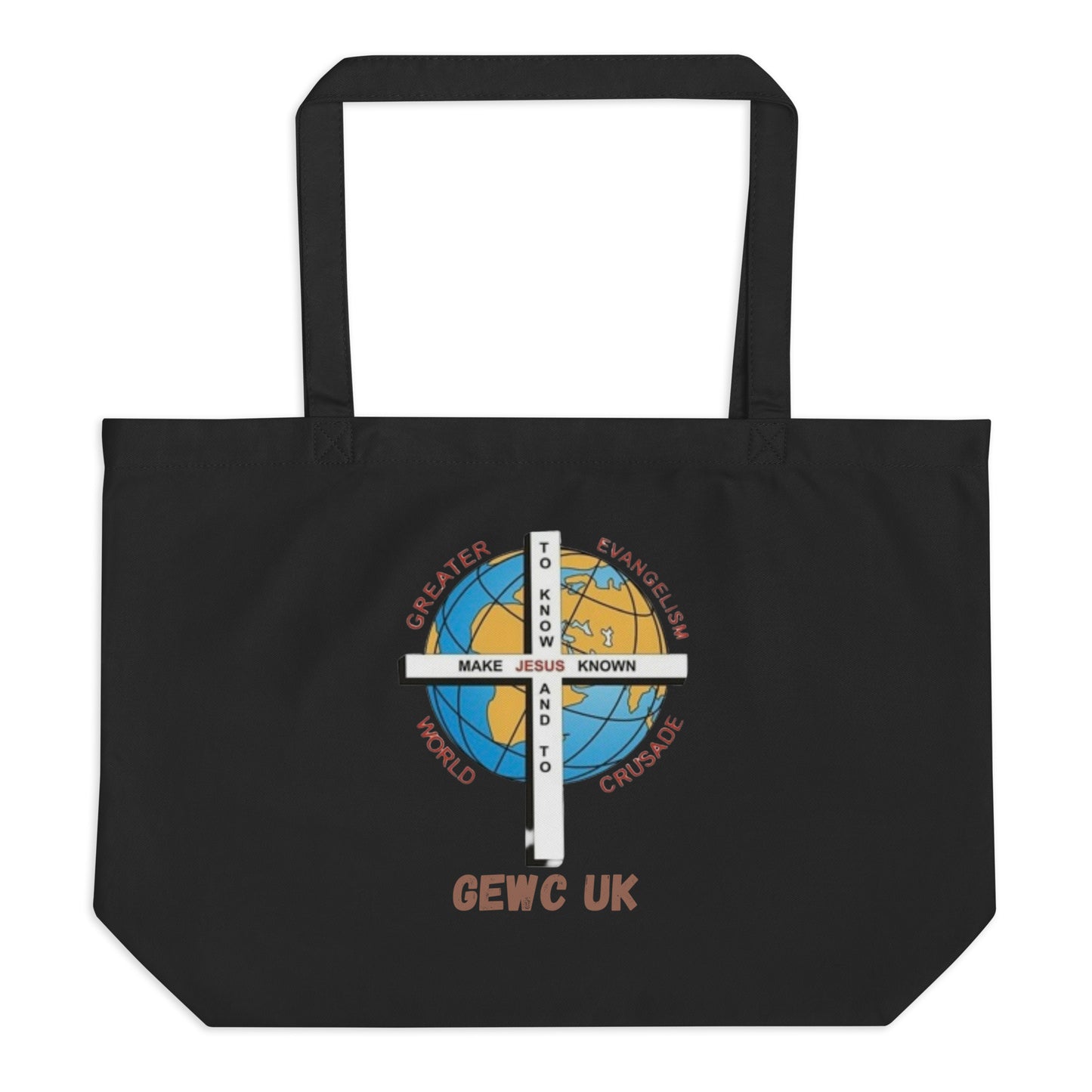 GEWC UK Large organic tote bag