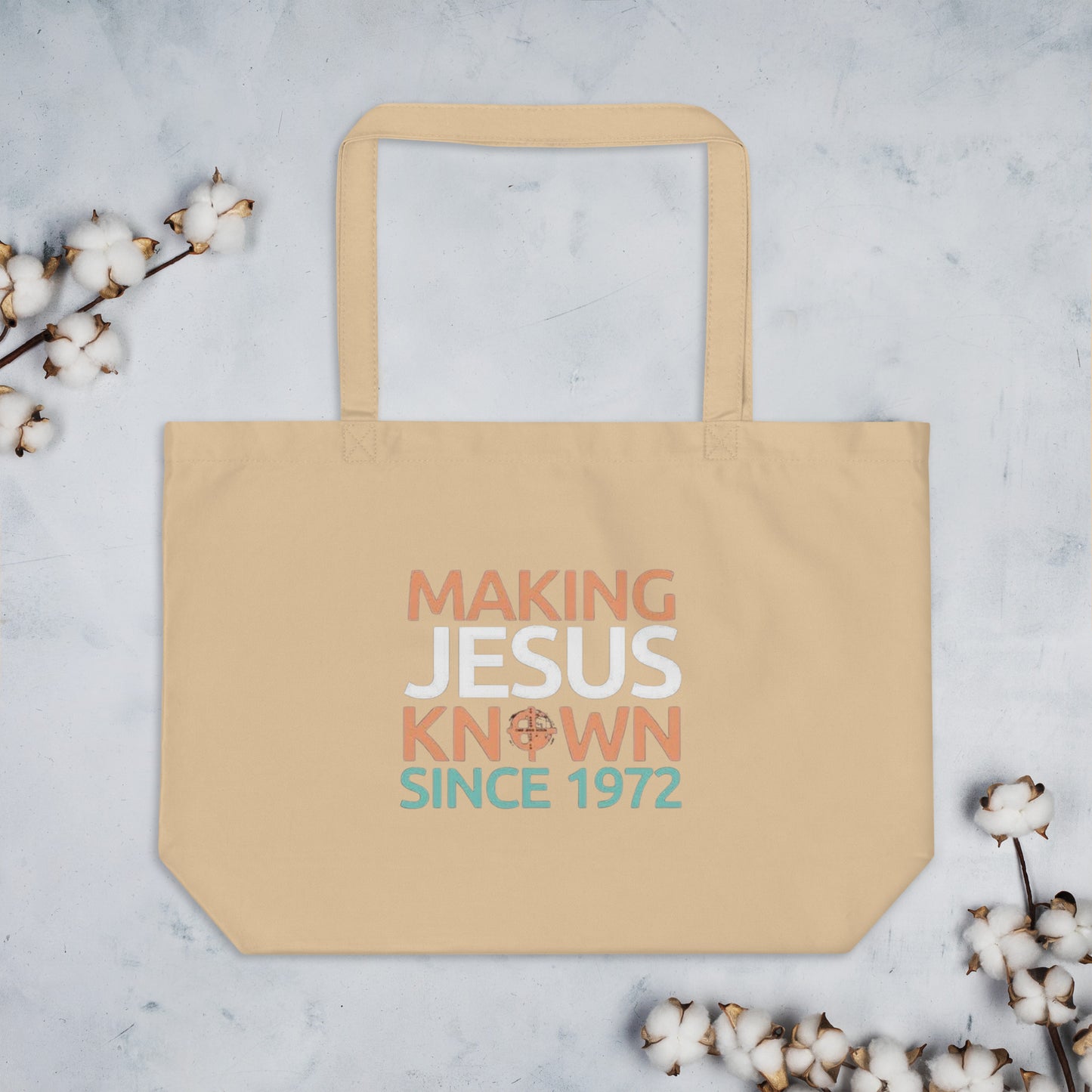 GEWC UK Large organic tote bag