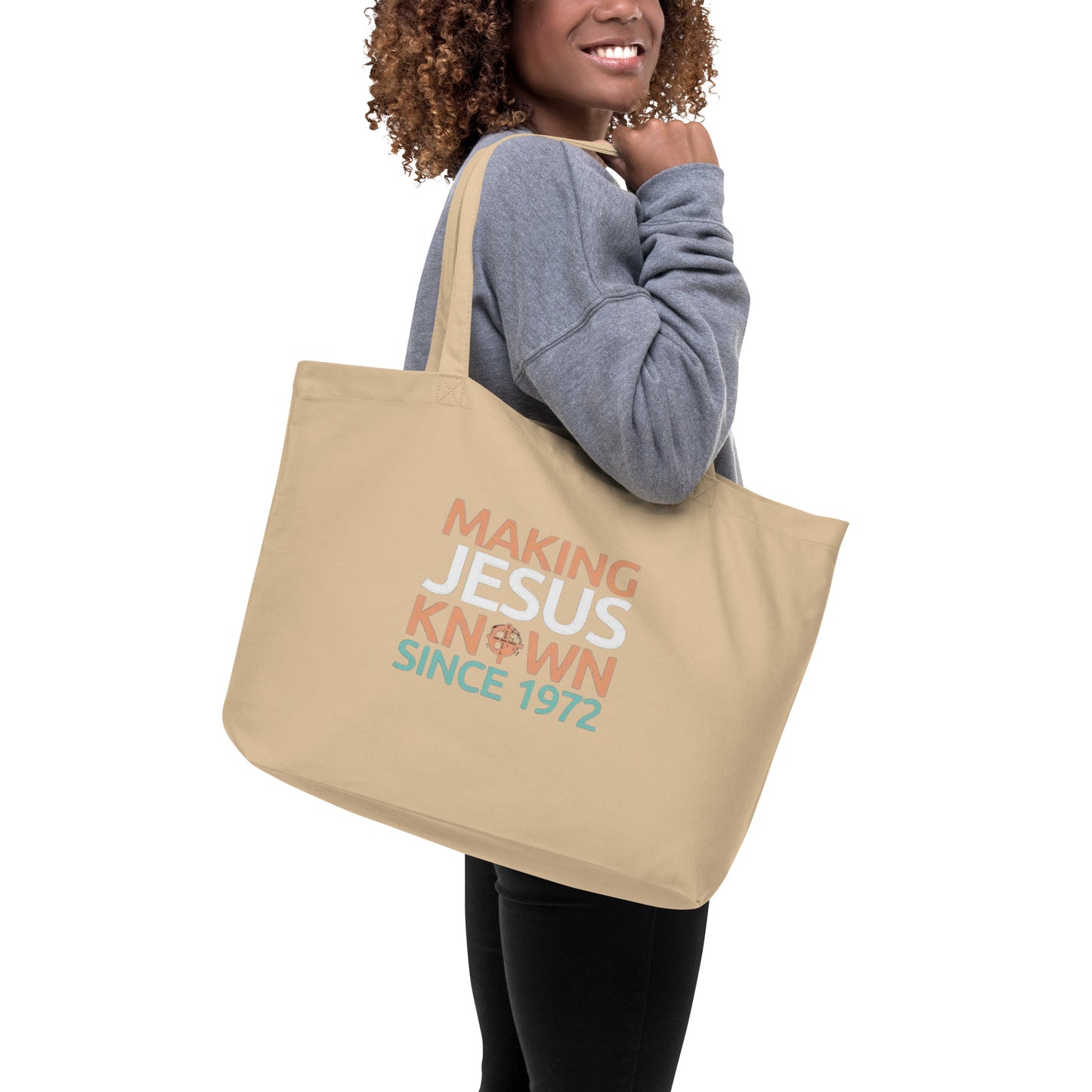 GEWC UK Large organic tote bag