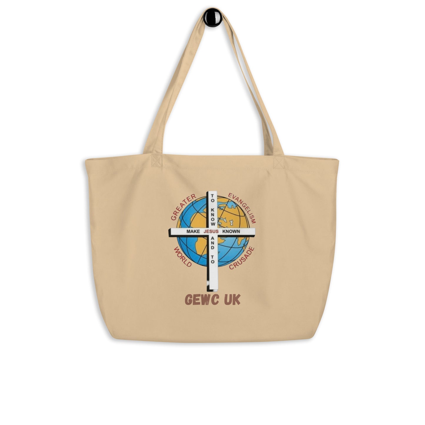 GEWC UK Large organic tote bag