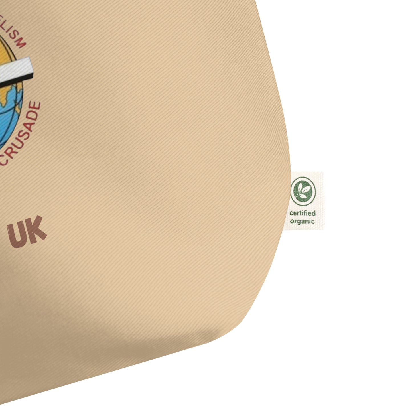 GEWC UK Large organic tote bag