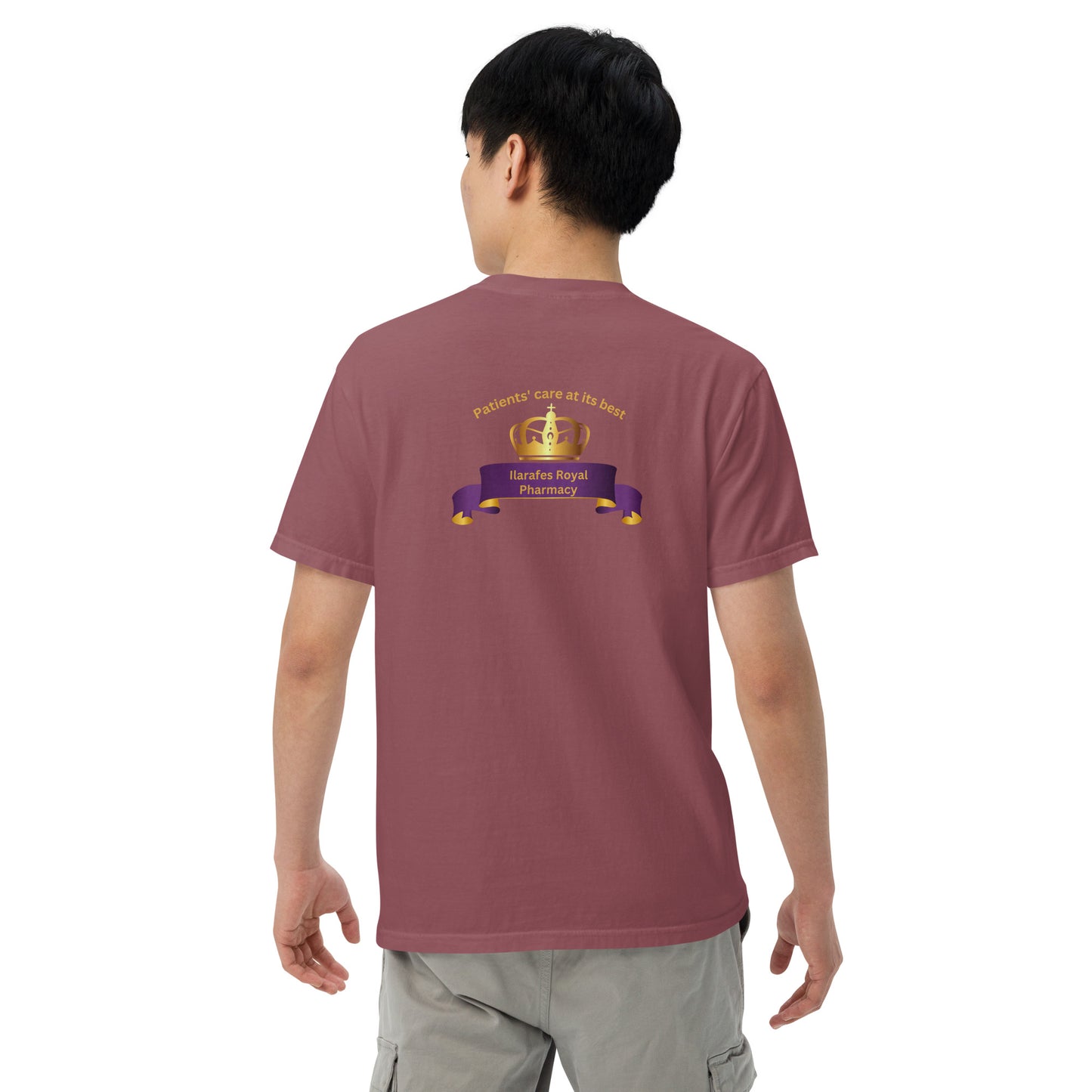 Ilarafes Royal Men’s garment-dyed heavyweight t-shirt