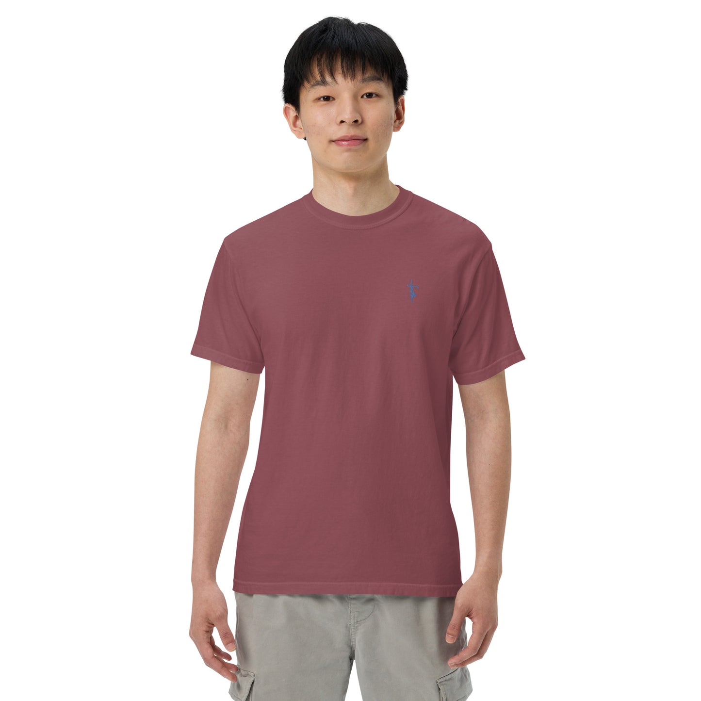 Faith Men’s garment-dyed heavyweight t-shirt