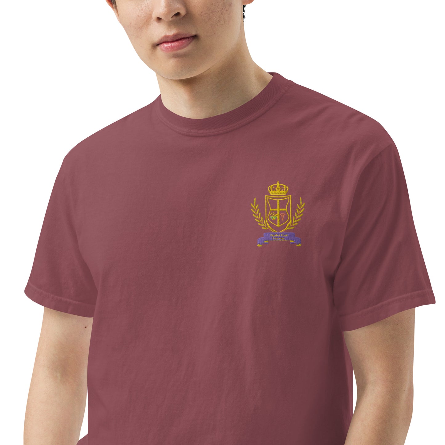 Ilarafes Royal Men’s garment-dyed heavyweight t-shirt