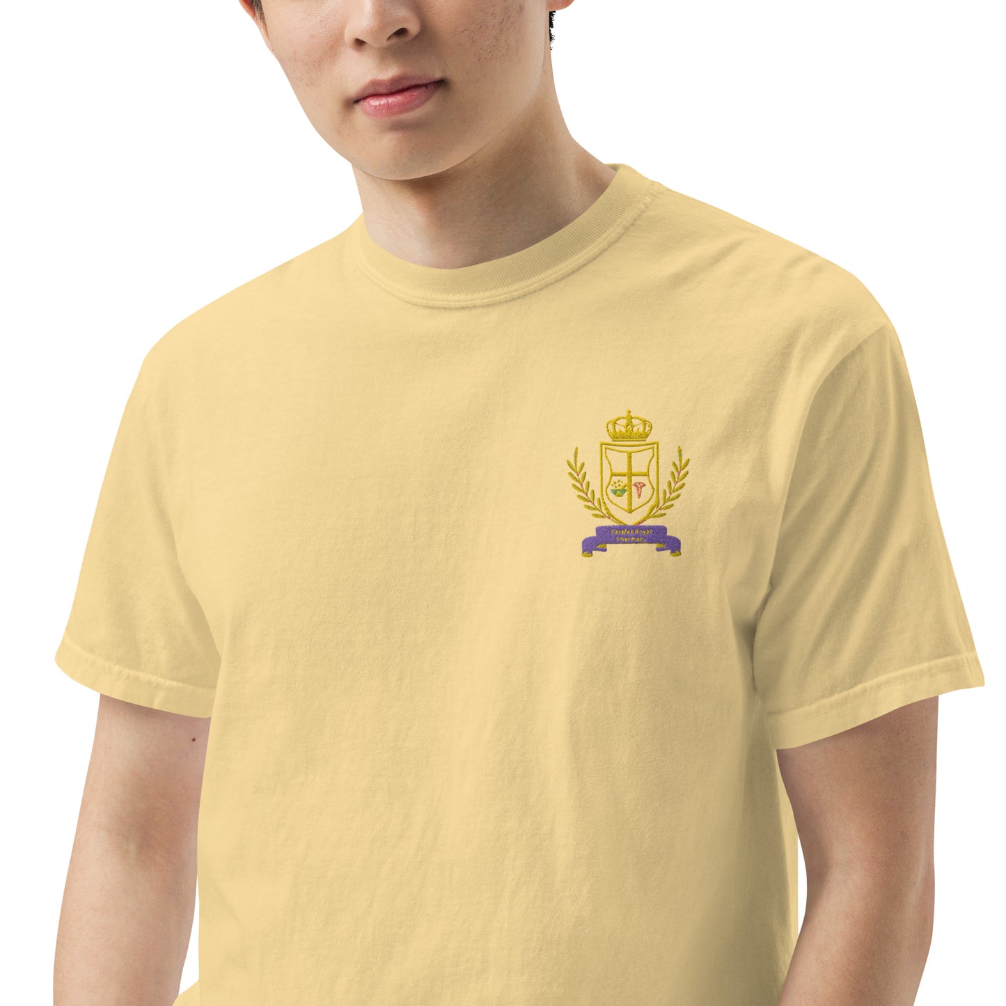 Ilarafes Royal Men’s garment-dyed heavyweight t-shirt