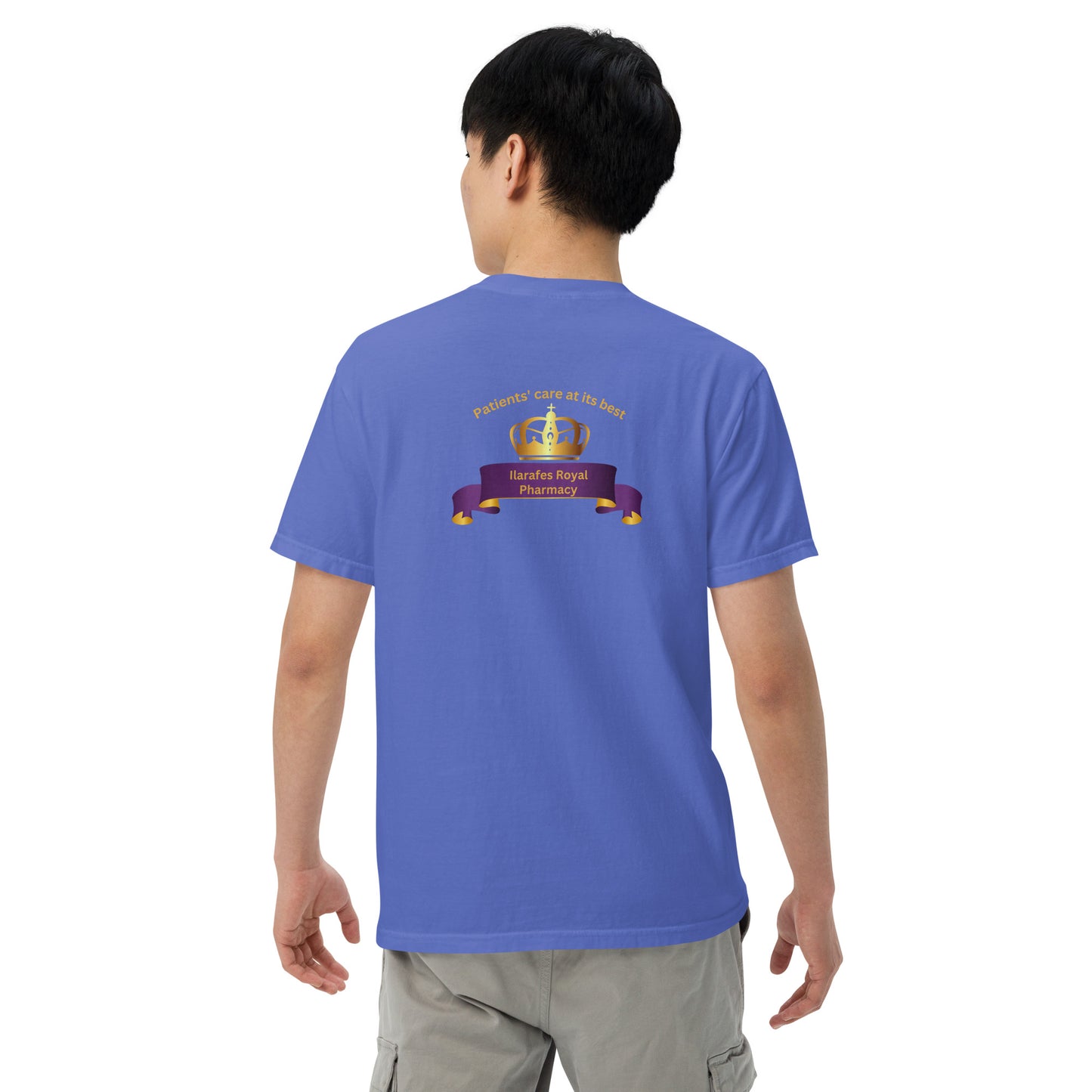 Ilarafes Royal Men’s garment-dyed heavyweight t-shirt