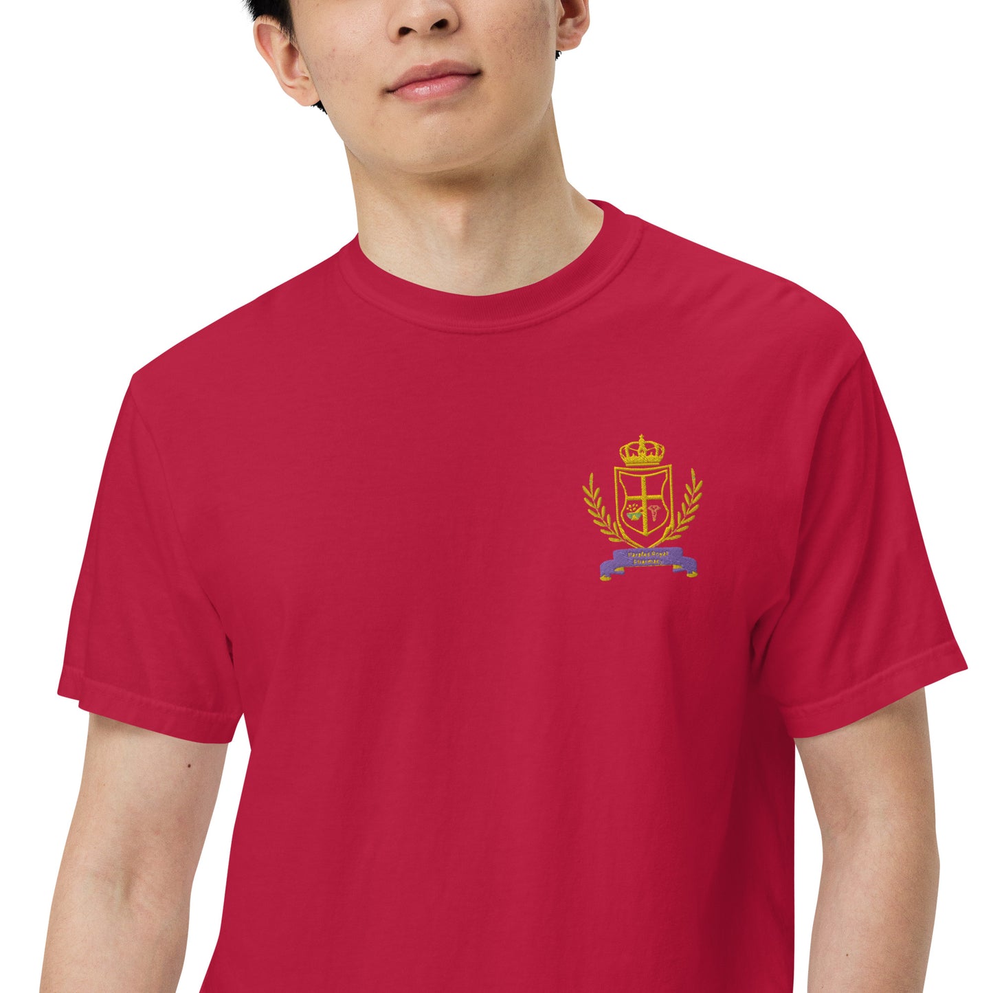 Ilarafes Royal Men’s garment-dyed heavyweight t-shirt