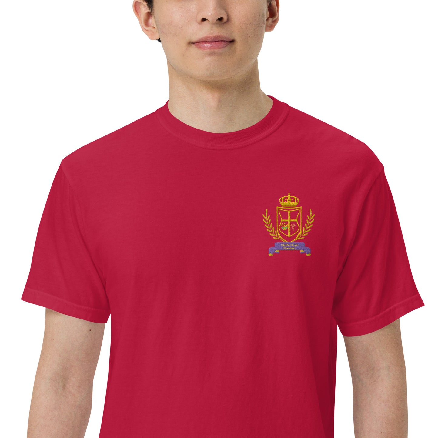 Ilarafes Royal Men’s garment-dyed heavyweight t-shirt