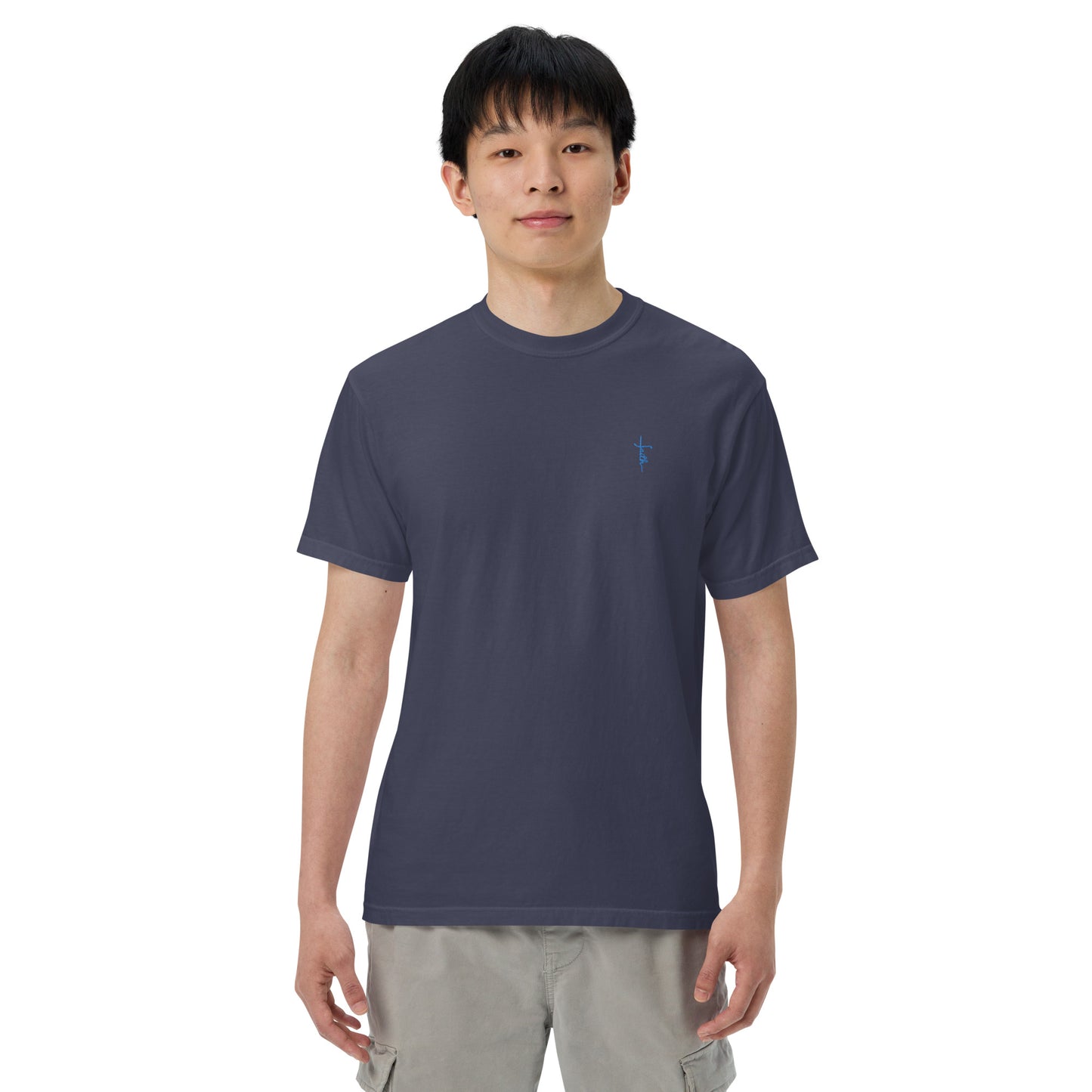 Faith Men’s garment-dyed heavyweight t-shirt