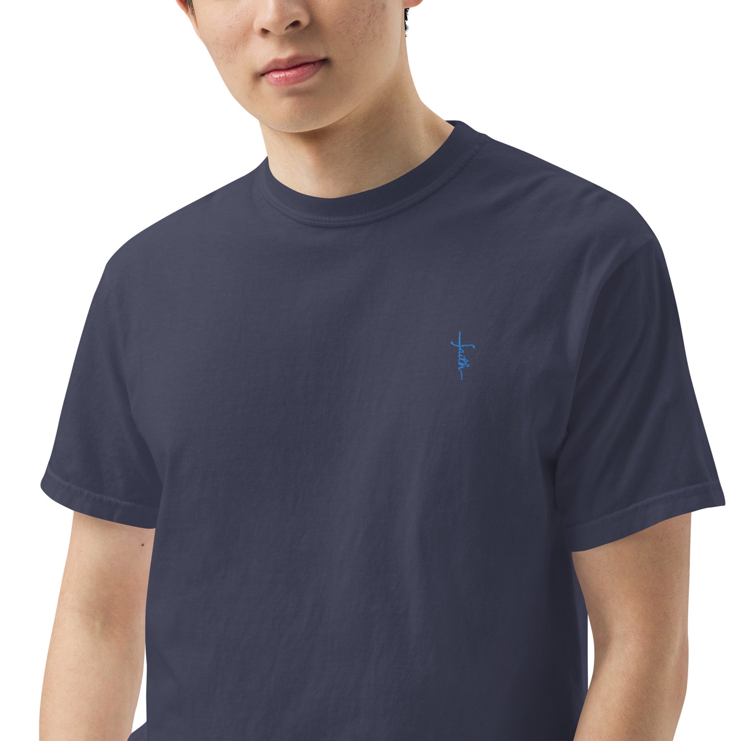 Faith Men’s garment-dyed heavyweight t-shirt