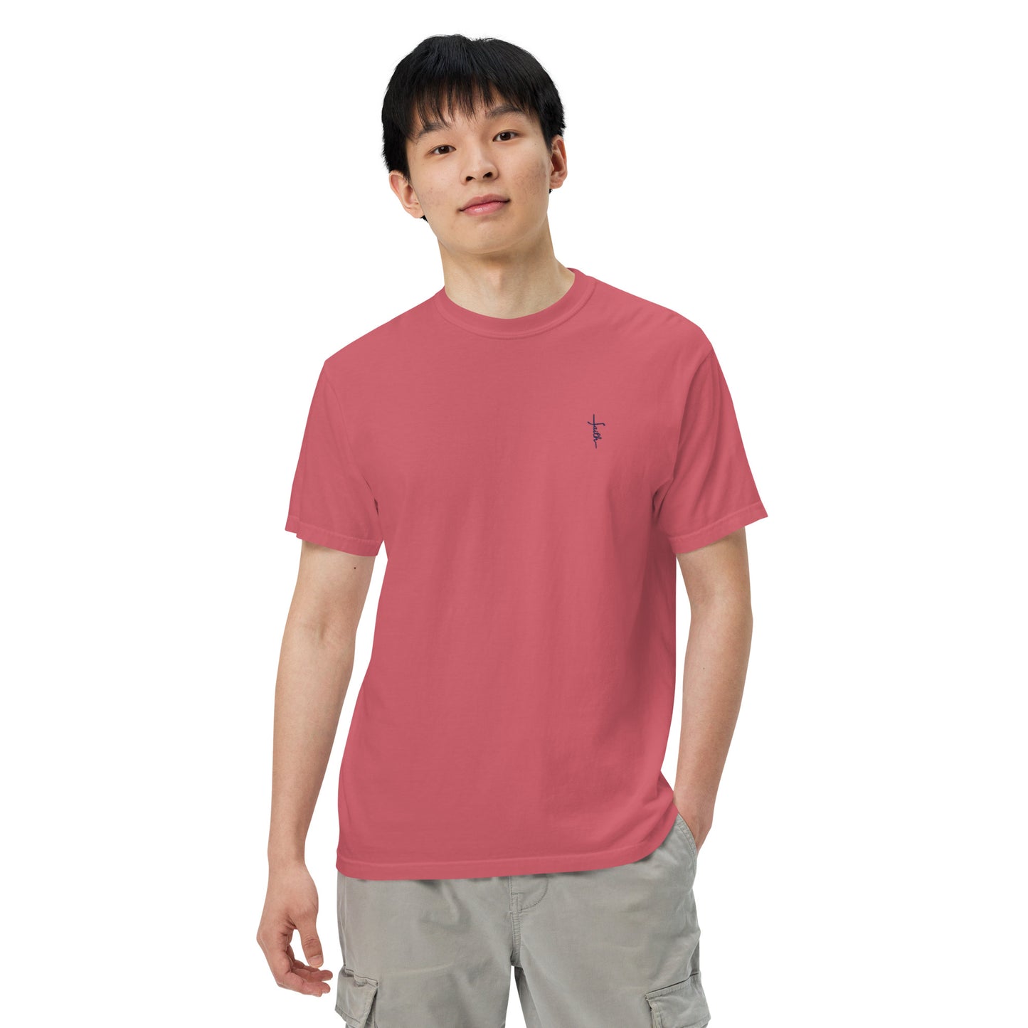 Faith Men’s garment-dyed heavyweight t-shirt