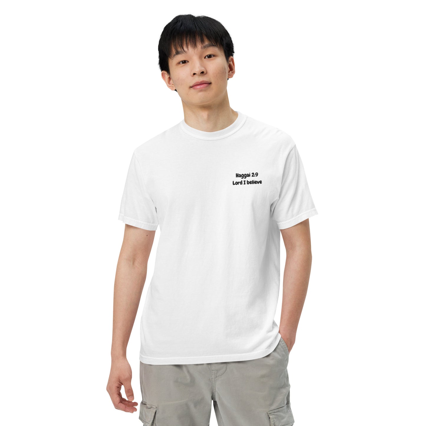 Haggi 2:9 Men’s t-shirt