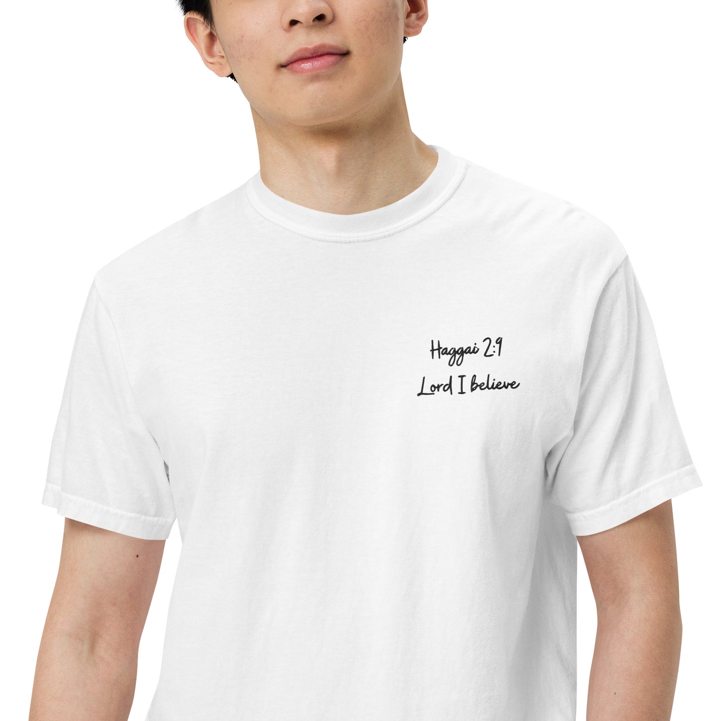 Haggi 2:9 Men’s garment-dyed heavyweight t-shirt