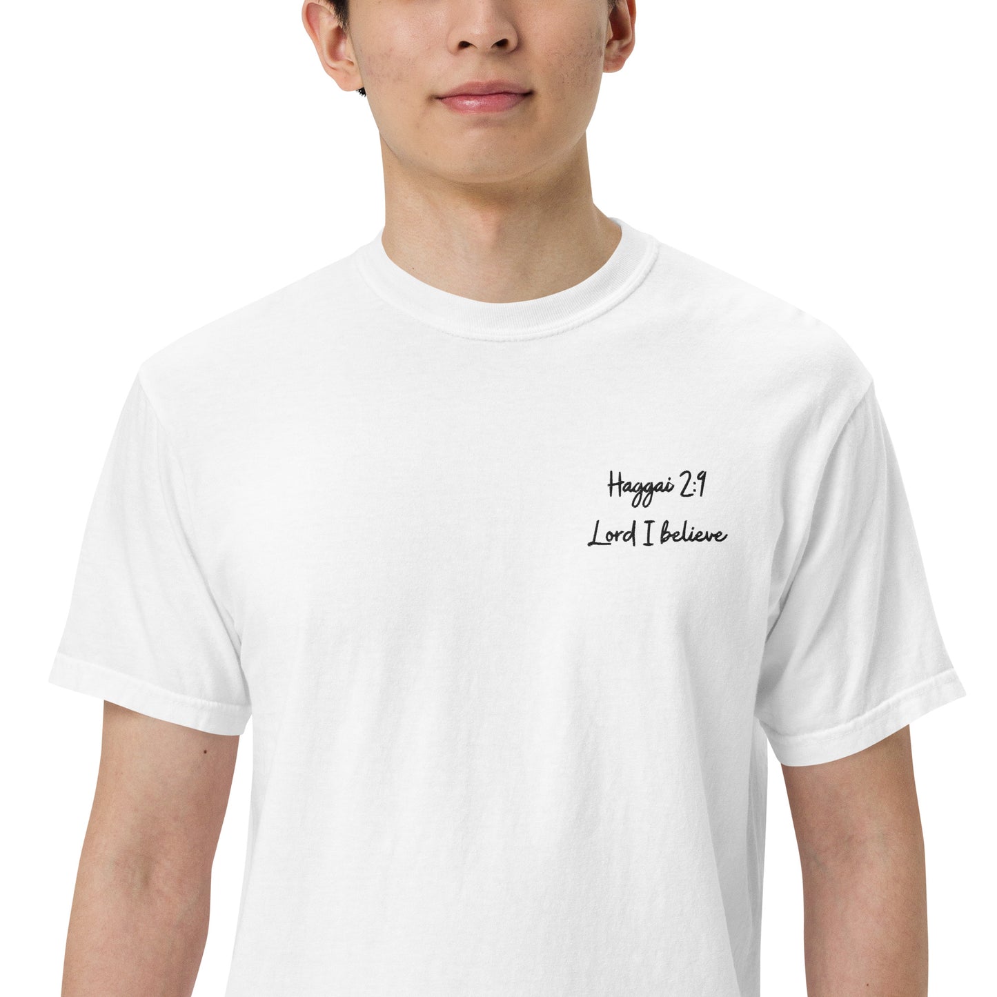 Haggi 2:9 Men’s garment-dyed heavyweight t-shirt