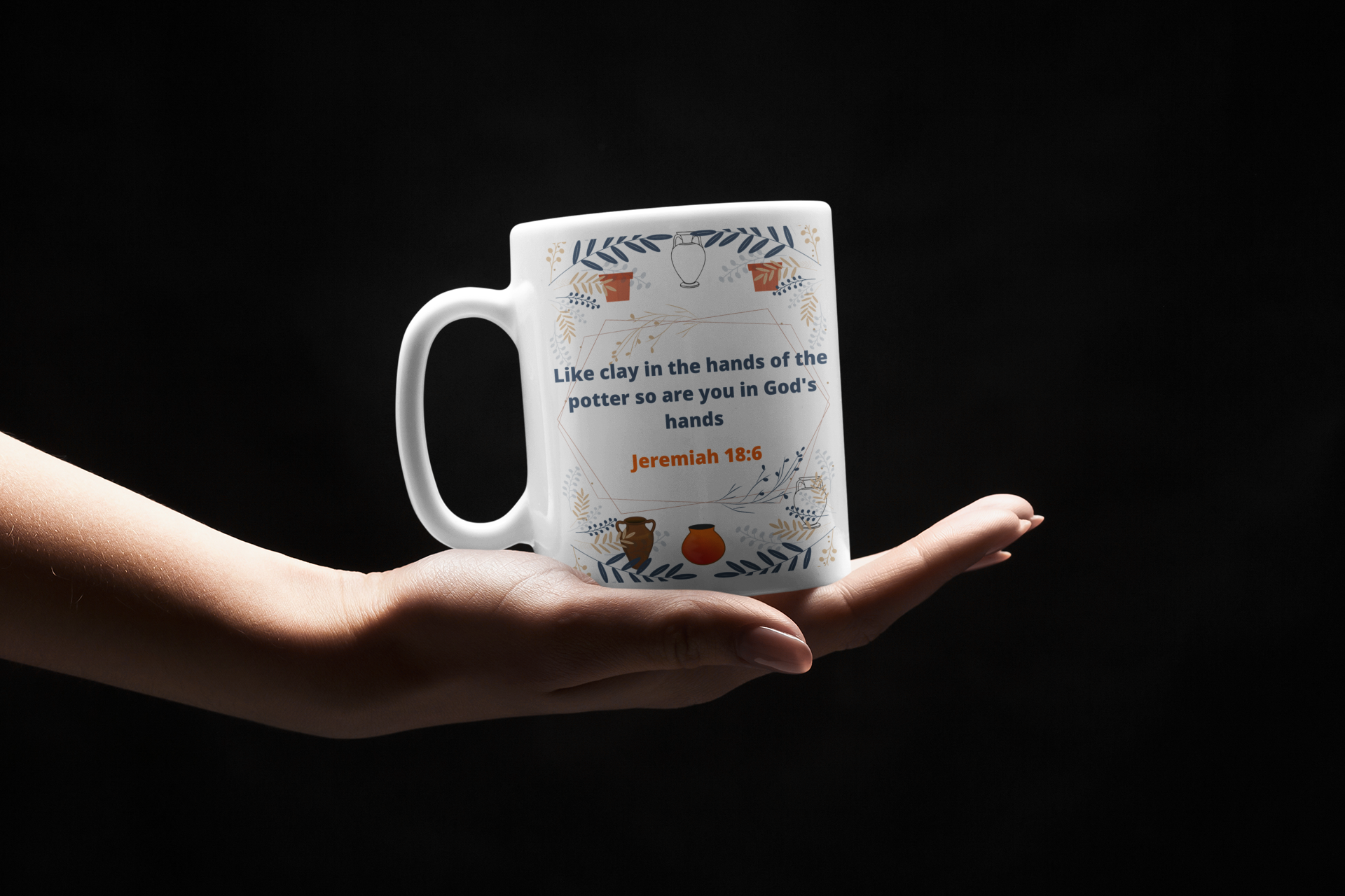 Jeremiah 18:6 Christian Mug, Christian Coffee Mug, Bible Verse Mug, Sc –  ShopByBoomni