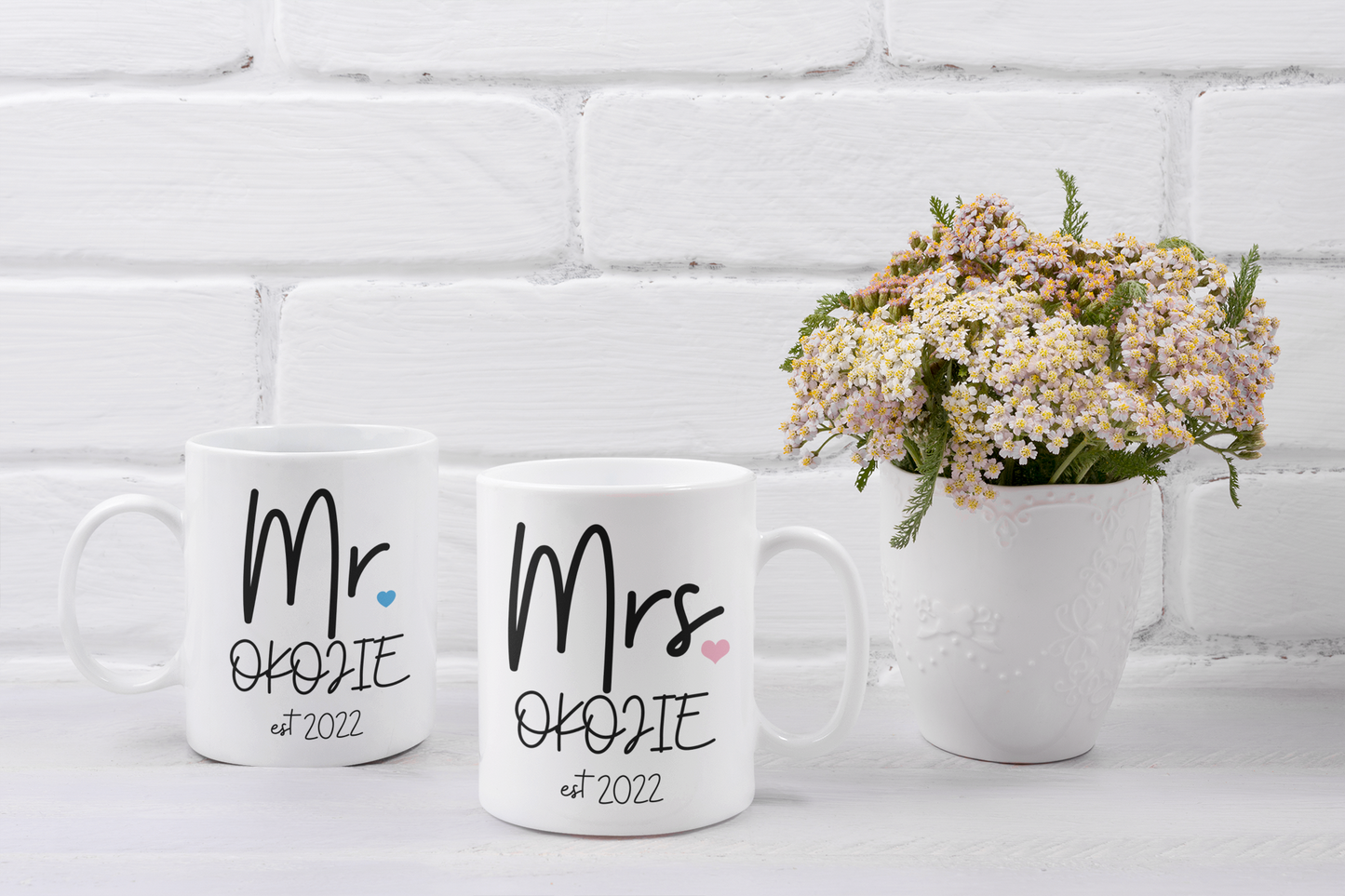 His And Hers Mugs, Mr and Mrs Mugs, Cups, Couple Mugs, Valentine Gifts, Mug Set, Mr and Mrs, Engagement Gift, Wedding Gift, Anniversary Gift