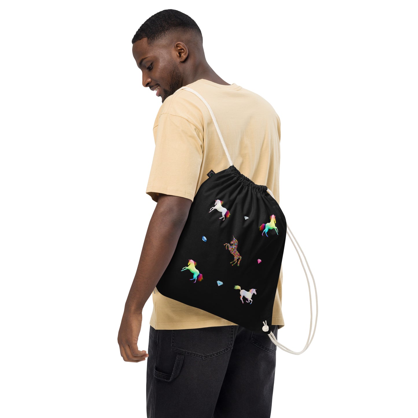 Unicorn Drawstring Bag