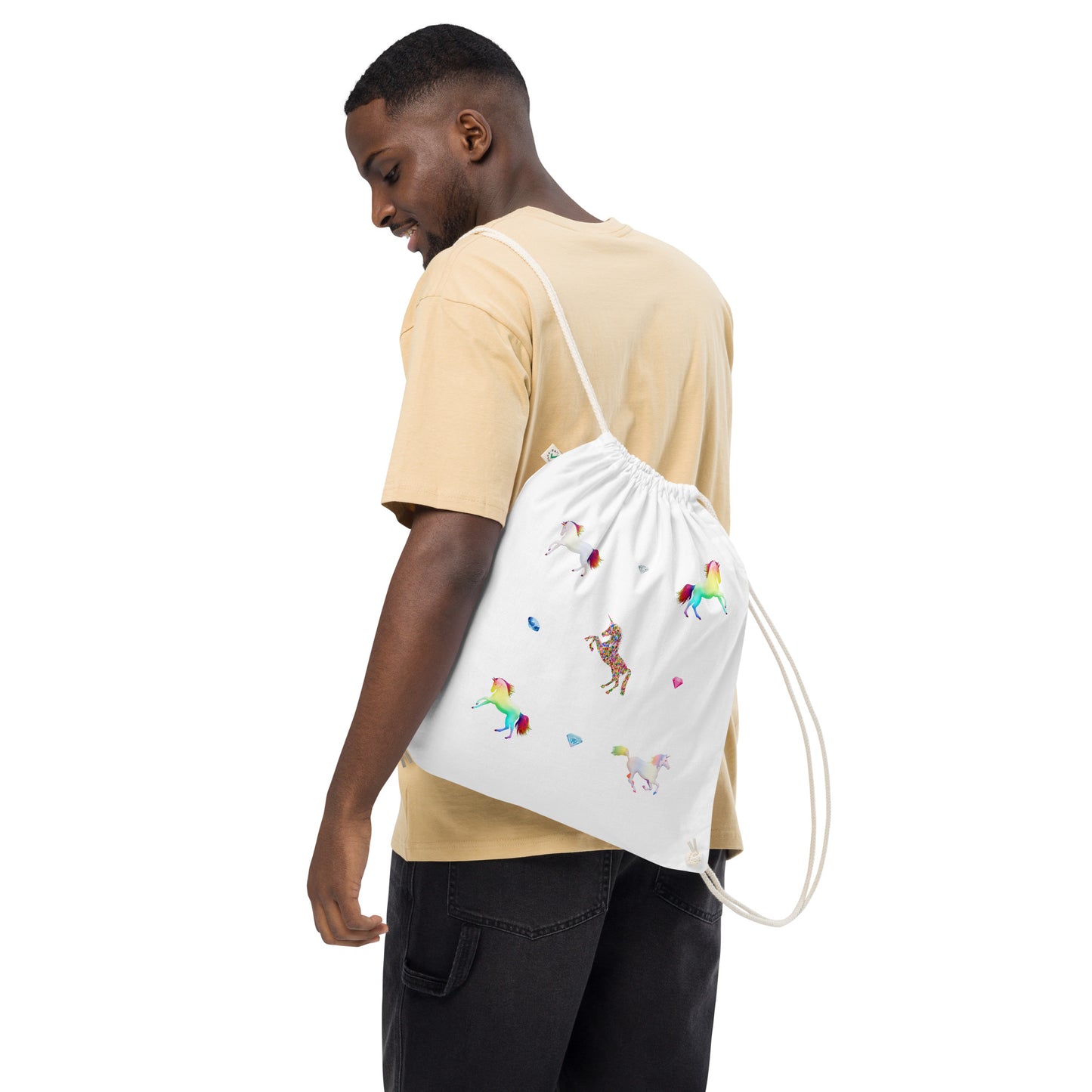 Unicorn Drawstring Bag