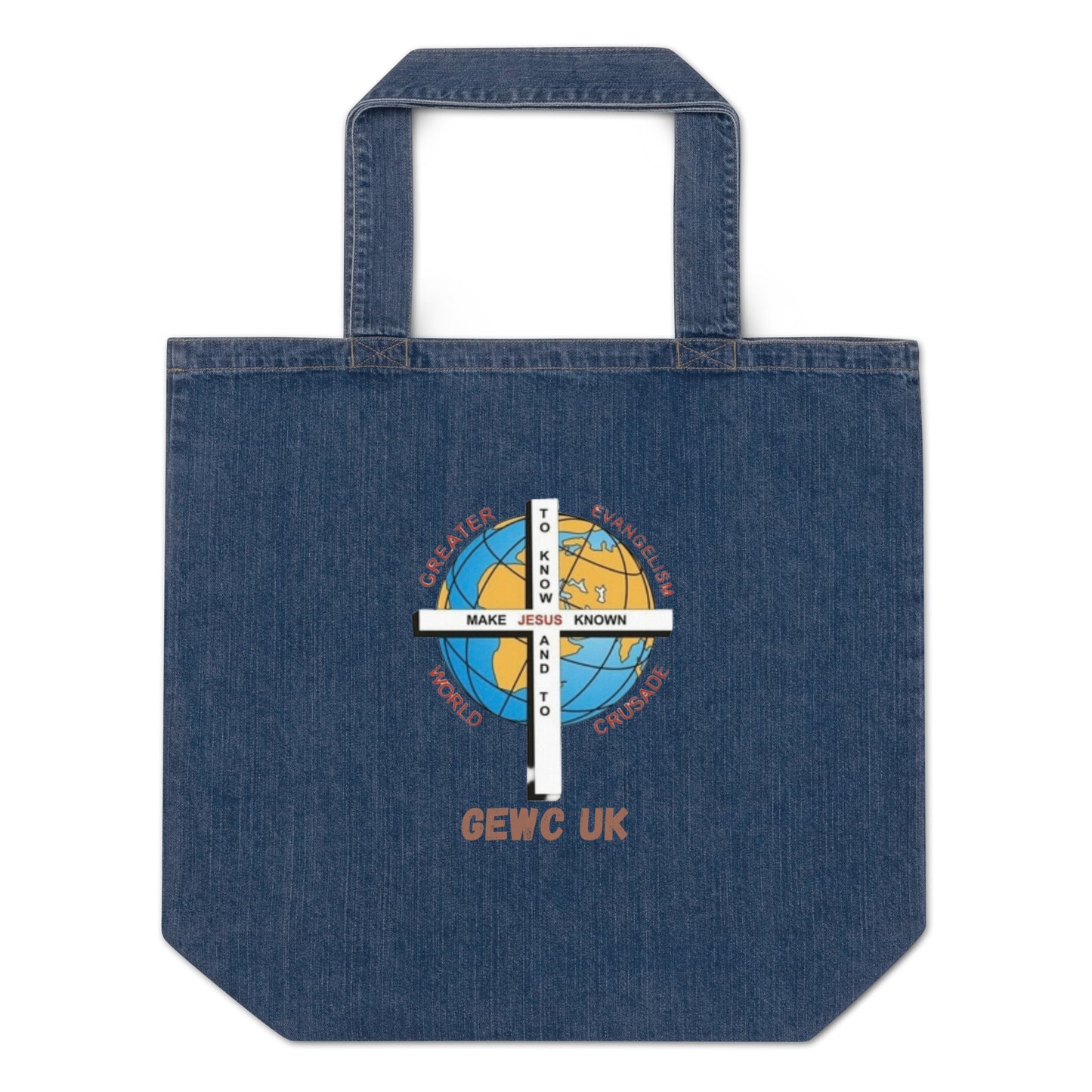GEWC UK Organic Denim Tote Bag