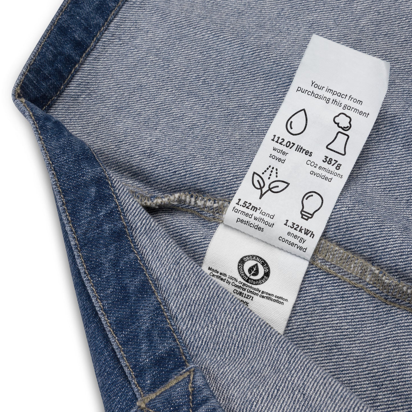 GEWC UK Organic Denim Tote Bag
