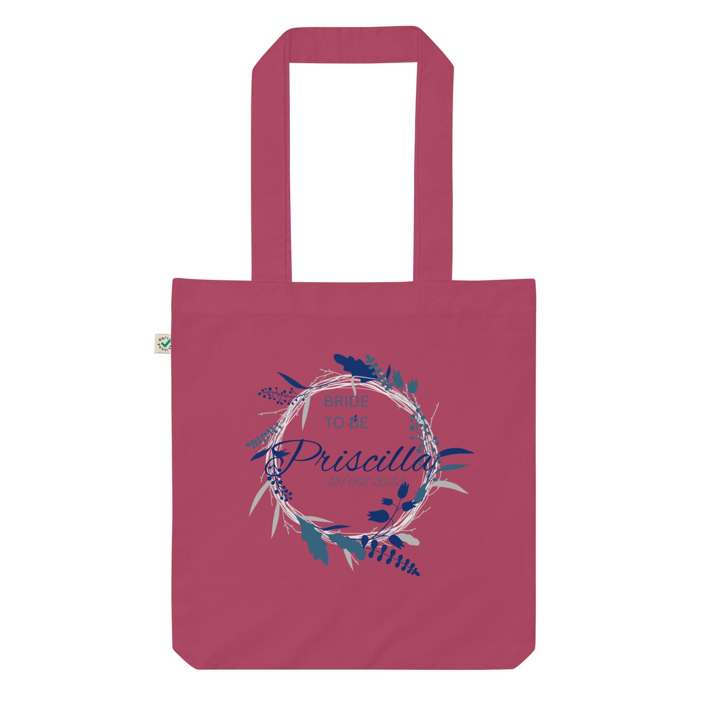 Bride To Be Tote Bag Dated