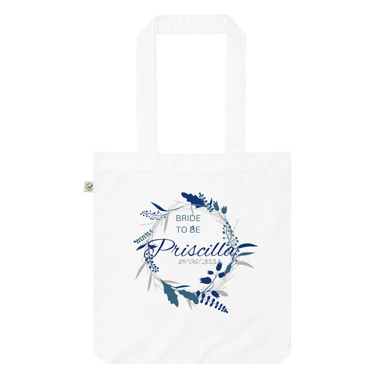 Bride To Be Tote Bag Dated