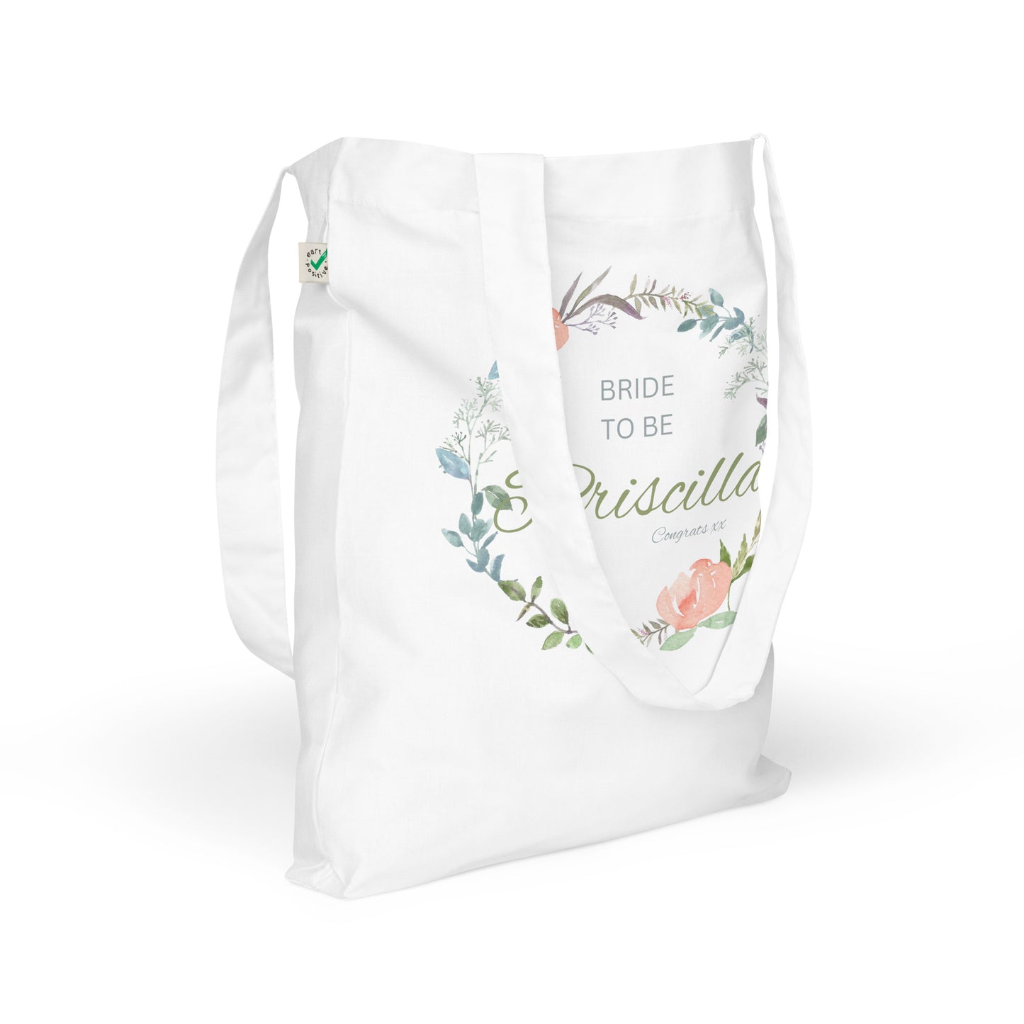 Personalised Bride Tote