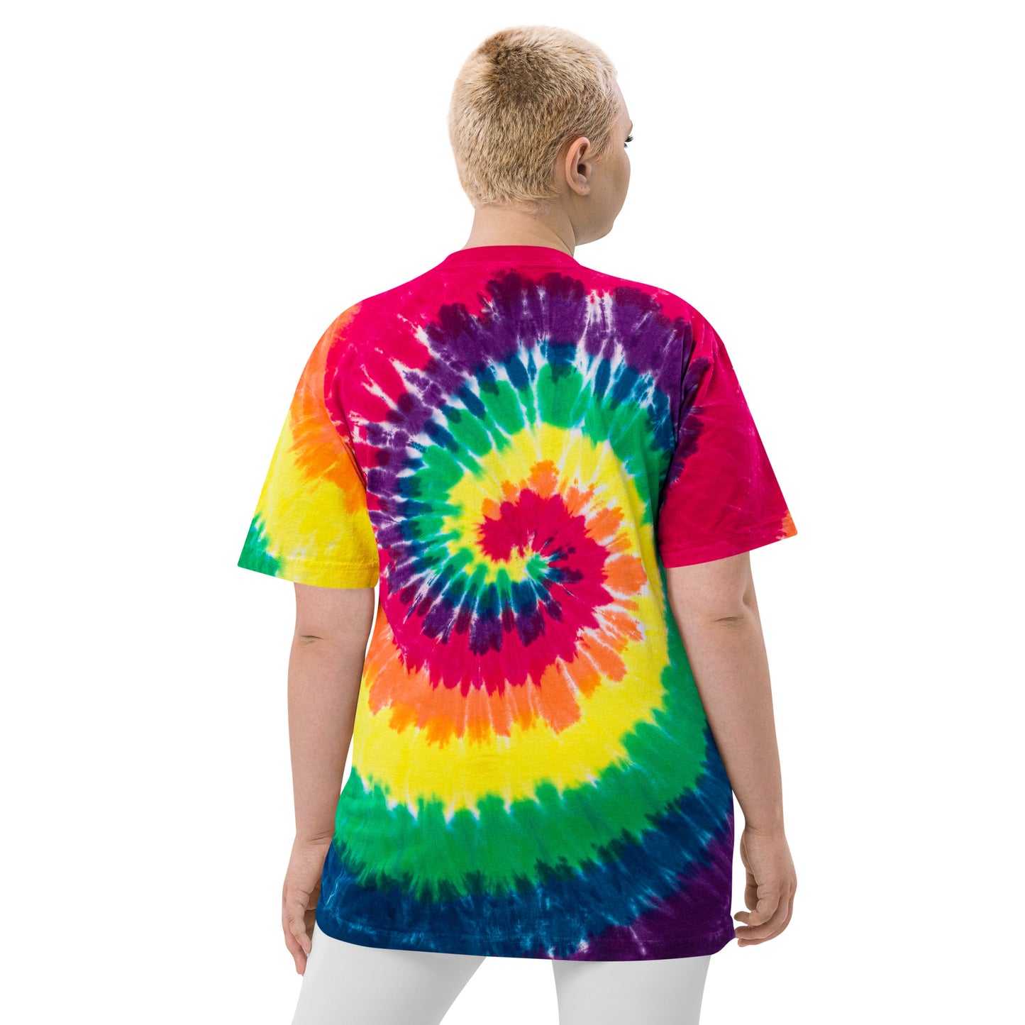 Faith Oversized Tie-Dye T-Shirt Unisex