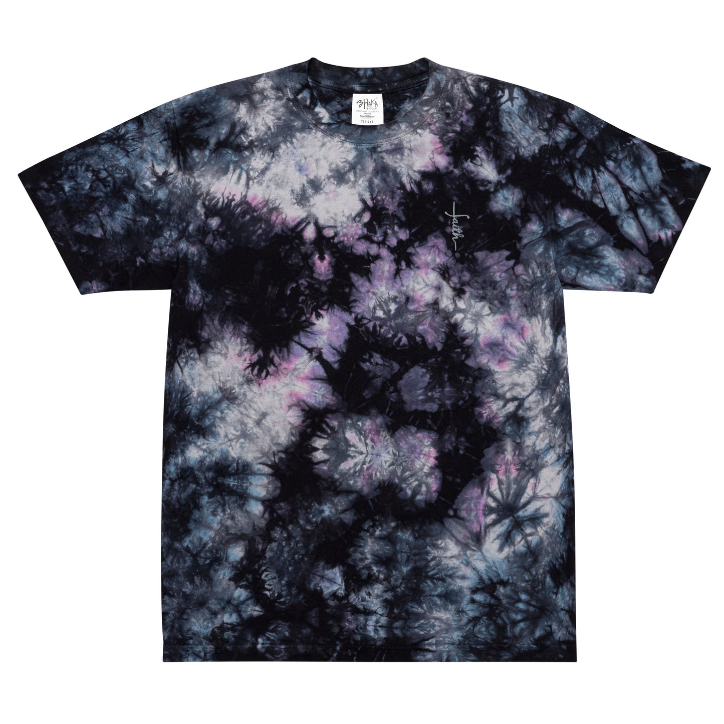 Faith Oversized tie-dye T-shirt Unisex