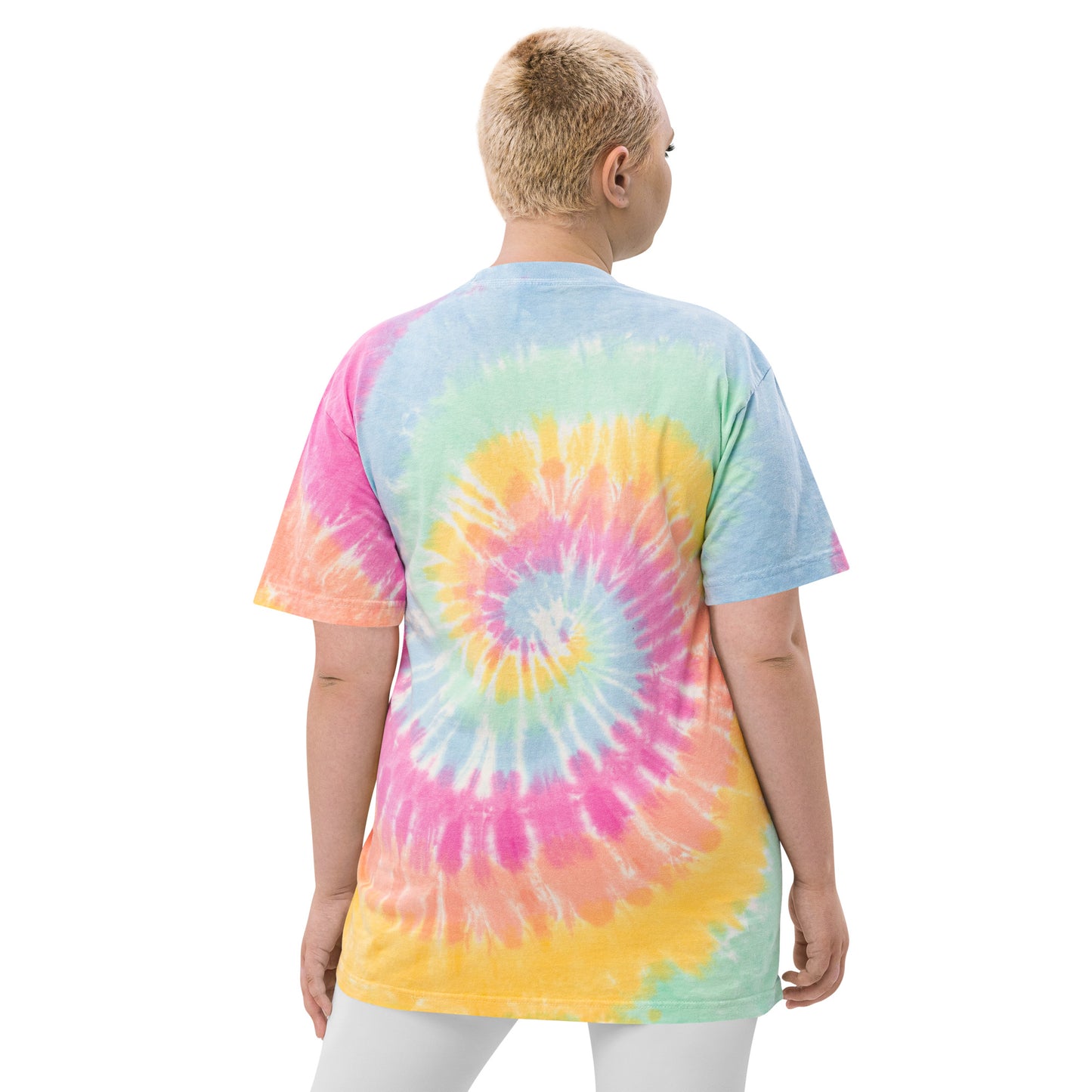 Faith Oversized tie-dye T-shirt Unisex