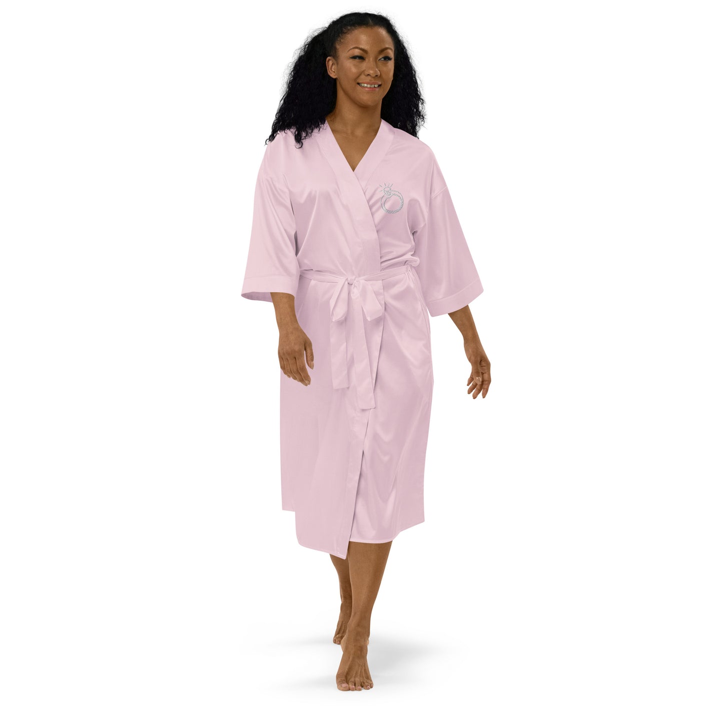 Bride Satin Robe, Does This Ring Make Me Look Engaged