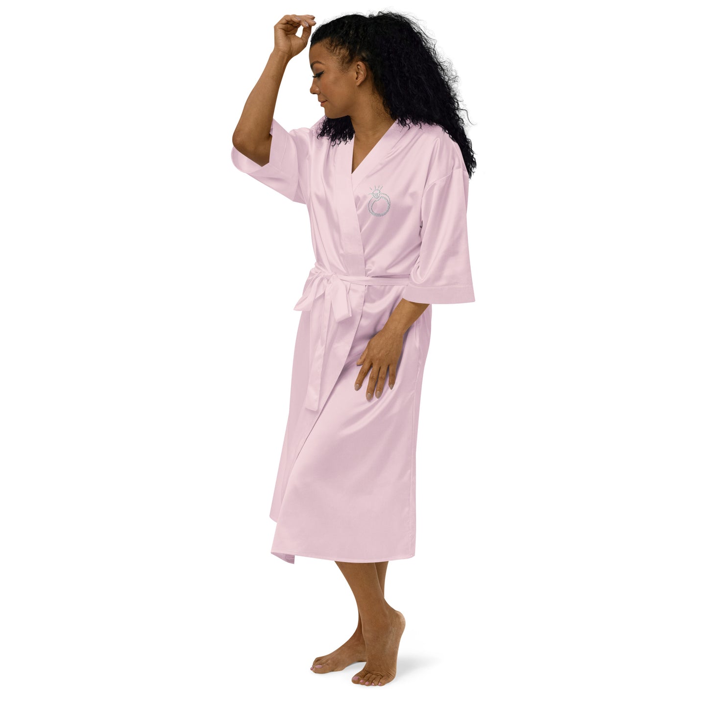 Bride Satin Robe, Does This Ring Make Me Look Engaged