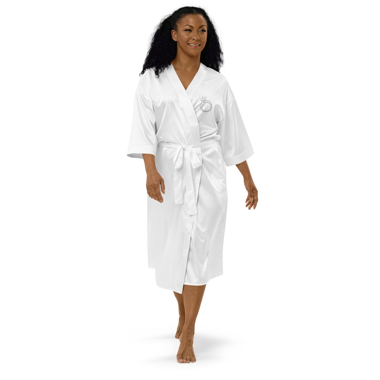 Bride Satin Robe, Does This Ring Make Me Look Engaged