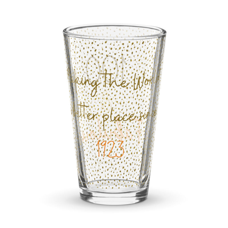 100th Birthday Glass