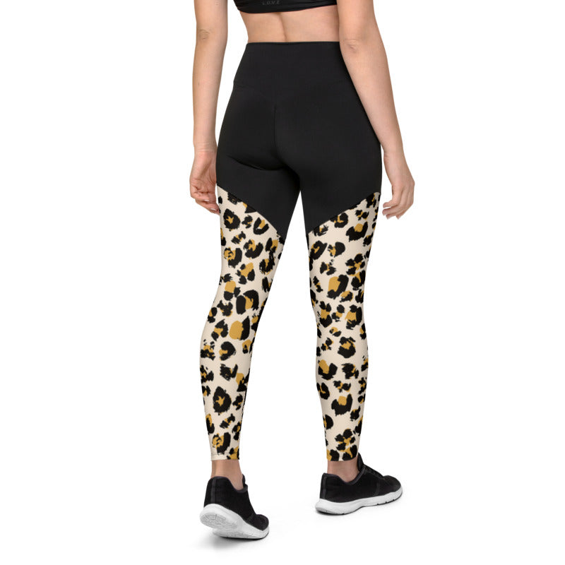 Leopard Sports Leggings