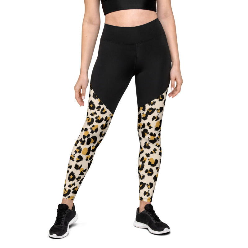 Leopard Sports Leggings