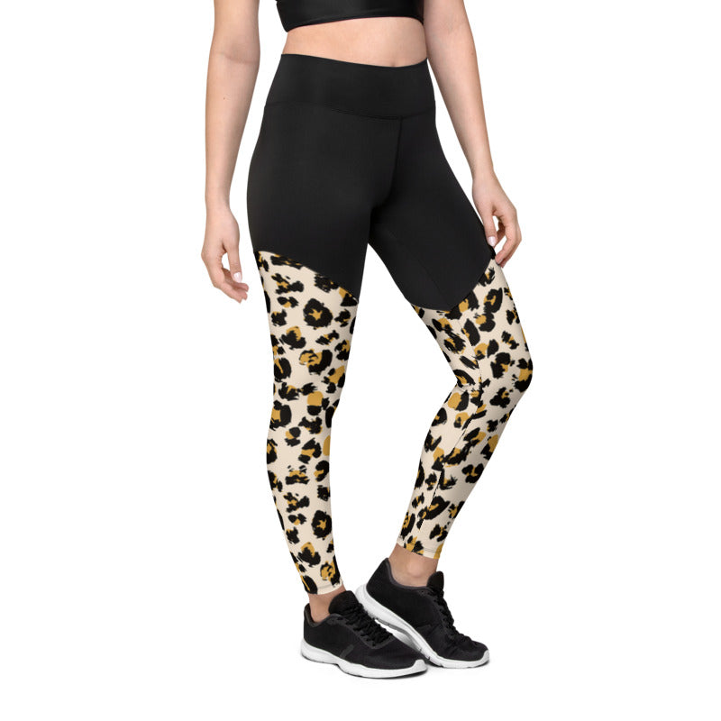 Leopard Sports Leggings