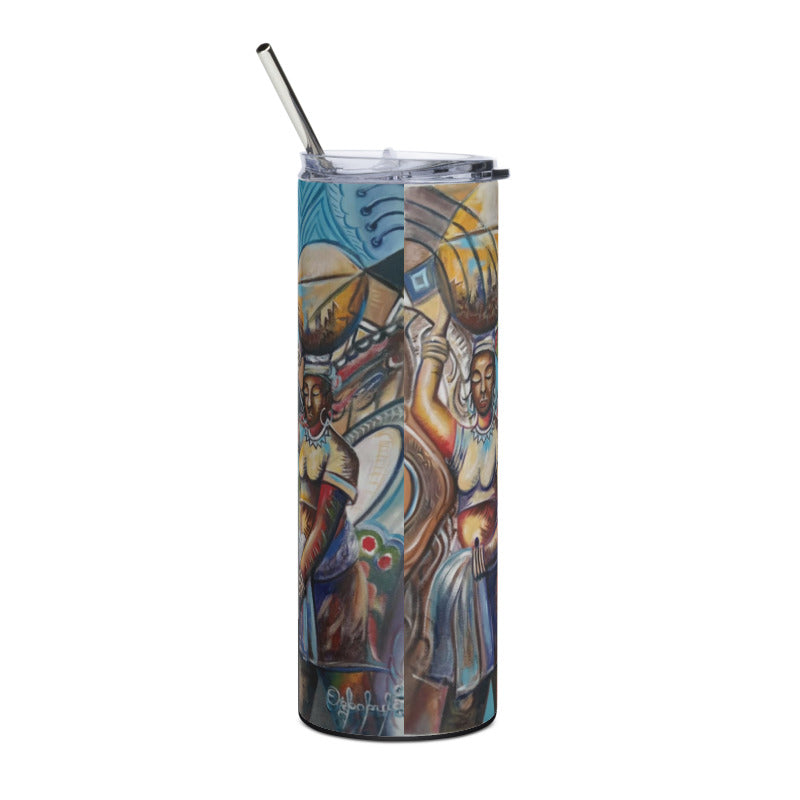 Rhythm Art Print Stainless Steel Tumbler