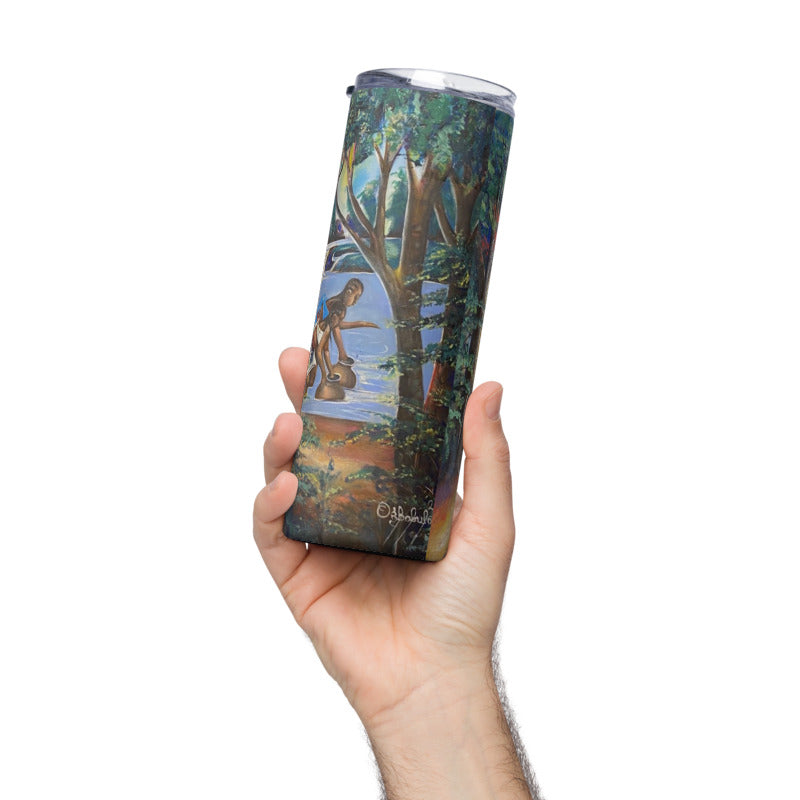 By The Riverside Art Print Stainless Steel Tumbler