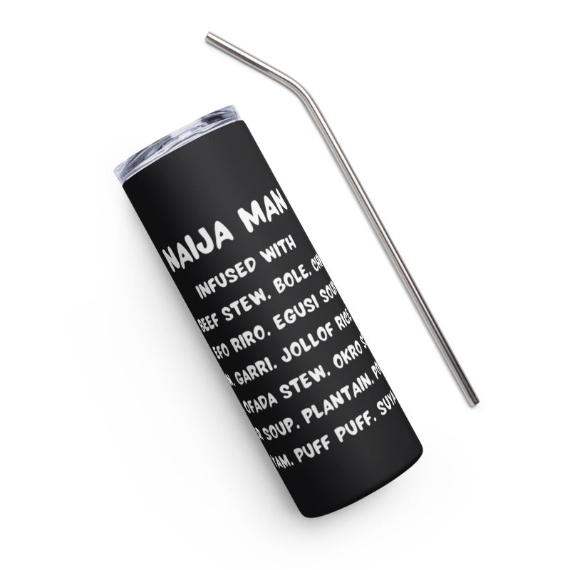 Naija Man Stainless Steel Tumbler