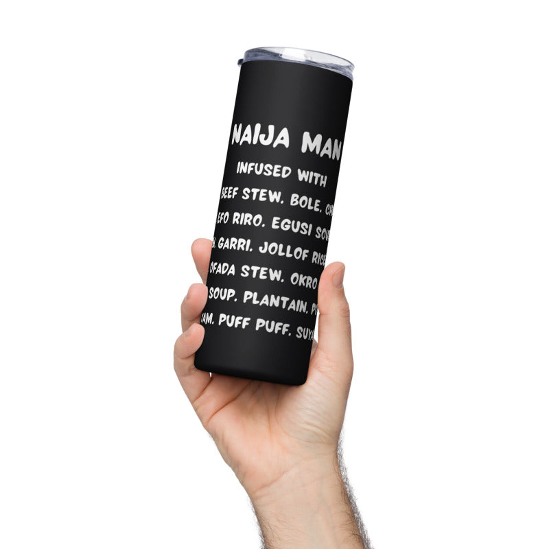 Naija Man Stainless Steel Tumbler