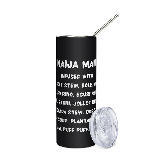 Naija Man Stainless Steel Tumbler