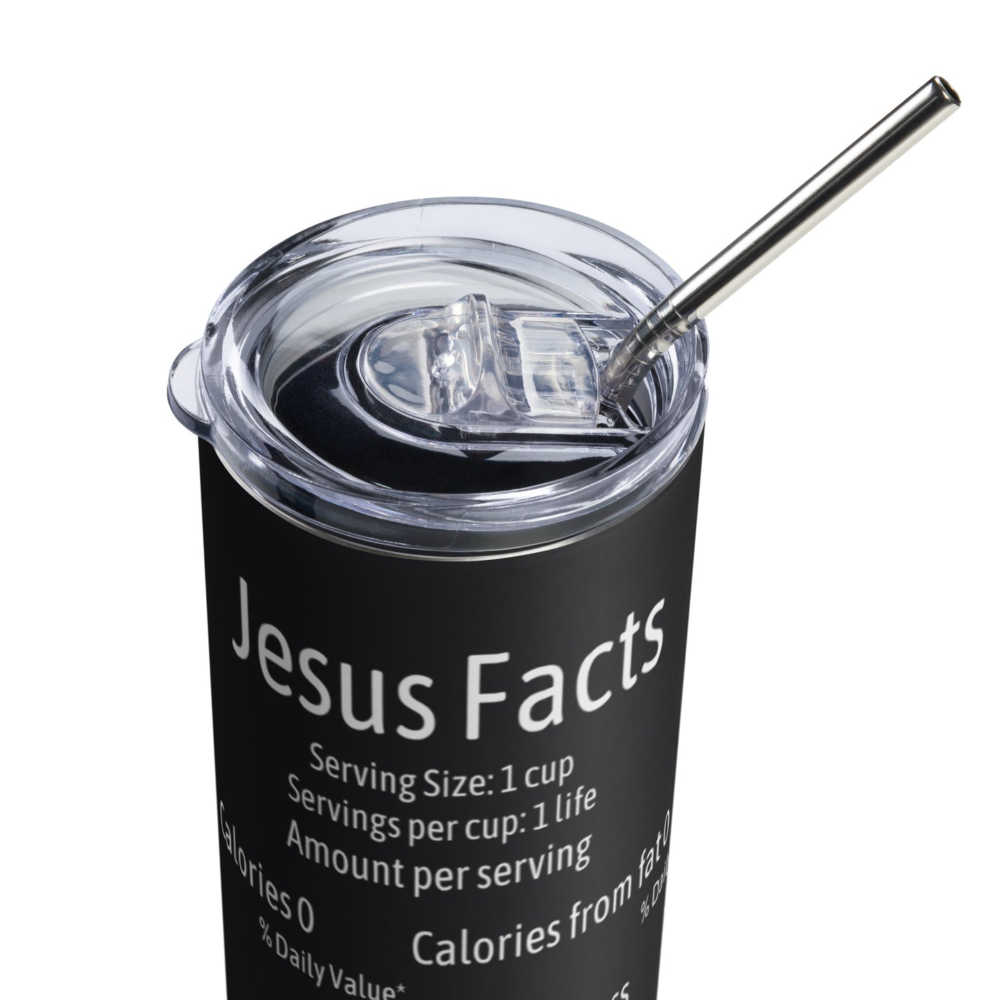 Jesus Facts Stainless Steel Tumbler