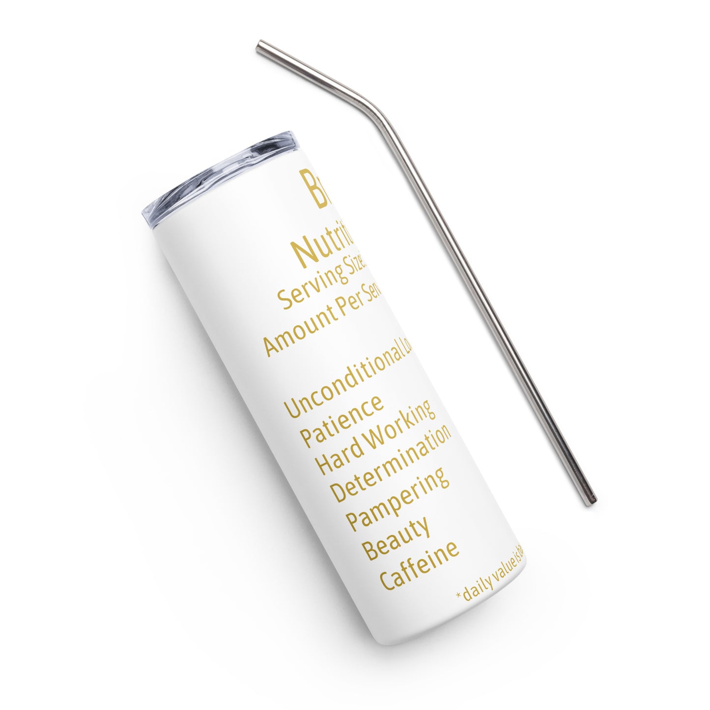 Bride Nutrition Facts Tumbler