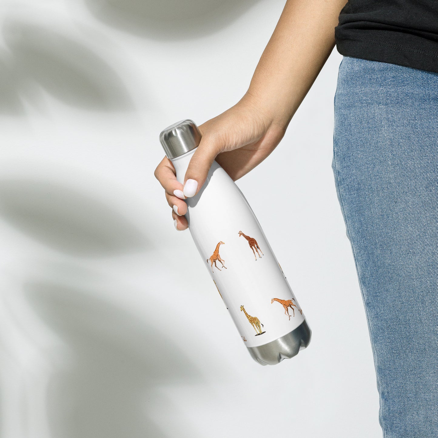 Giraffe Stainless Steel Water Bottle