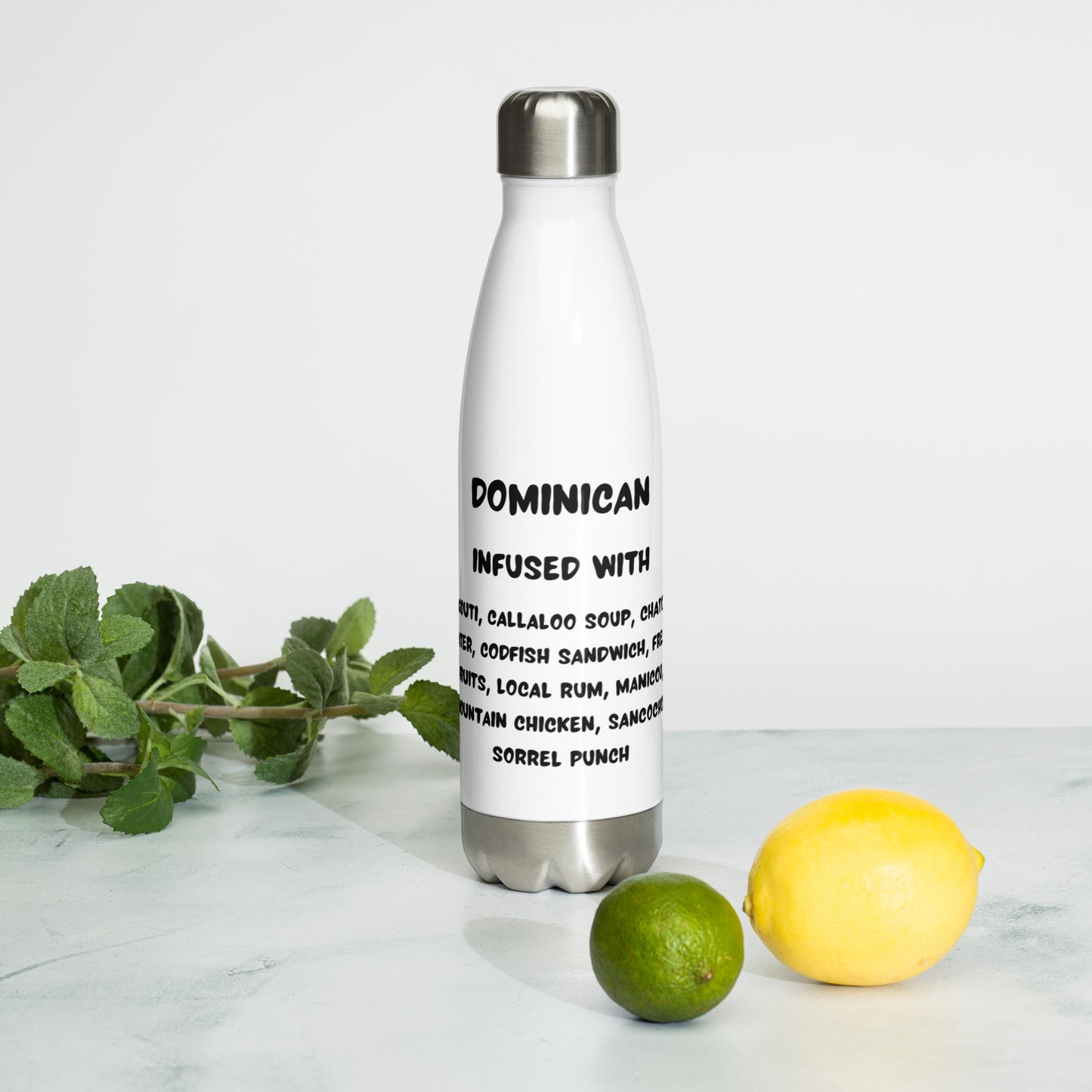 Dominican Stainless Steel Water Bottle