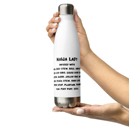 Naija Lady Stainless Steel Water Bottle