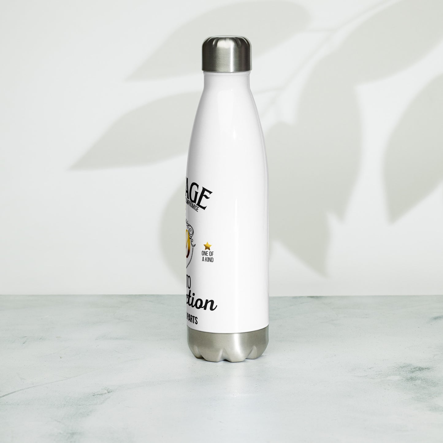 40th Birthday Stainless Steel Water Bottle