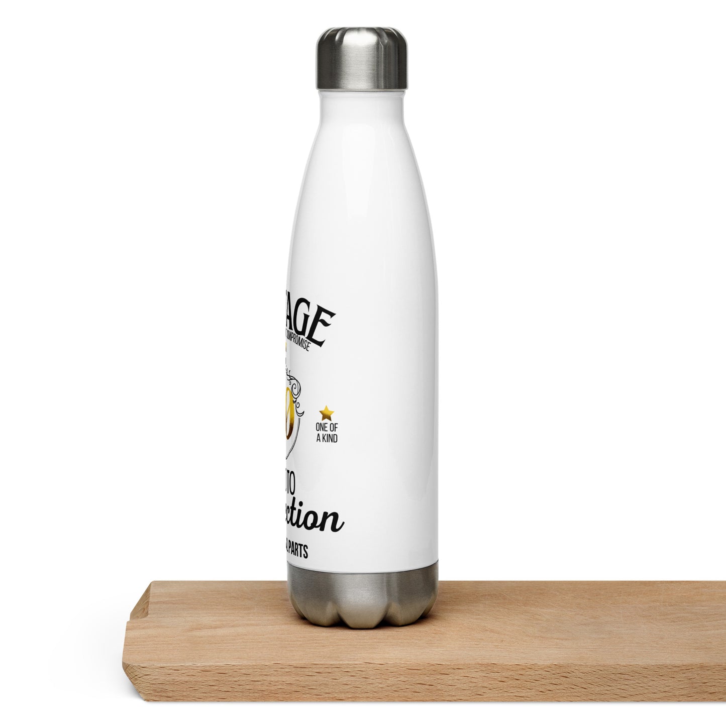 40th Birthday Stainless Steel Water Bottle